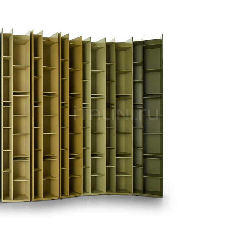 Книжный стеллаж random 2c - 3c mdf italia - коллекция mdf it.