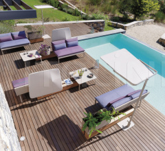 Итальянские Уличная мебель - Диван KEY WEST 4232 фабрика Roberti Rattan