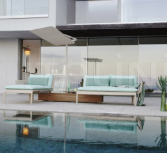 Итальянские Уличная мебель - Диван KEY WEST 4232 фабрика Roberti Rattan