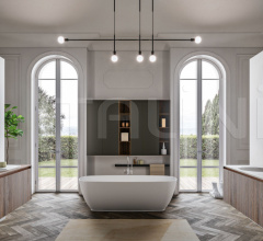 Мебель для умывальника Segno 01 фабрика Cerasa