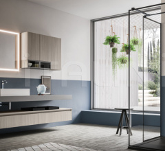 Мебель для умывальника Segno 08 фабрика Cerasa