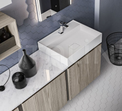 Мебель для умывальника Segno 12 фабрика Cerasa