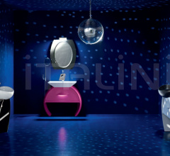 Мебель для умывальника Moon 04 фабрика Cerasa