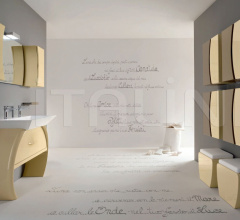 Мебель для умывальника Moon 07 фабрика Cerasa