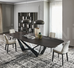 Стол обеденный Skorpio Wood фабрика Cattelan Italia
