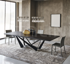 Стол обеденный Skorpio Wood фабрика Cattelan Italia