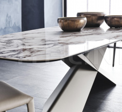 Стол обеденный Tyron Keramik Стол обеденный Tyron Keramik фабрика Cattelan Italia