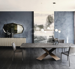 Стол обеденный Tyron Keramik Drive Стол обеденный Tyron Keramik Drive фабрика Cattelan Italia