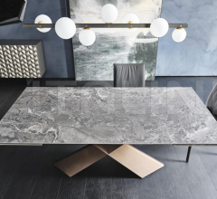 Стол обеденный Tyron Keramik Drive Стол обеденный Tyron Keramik Drive фабрика Cattelan Italia