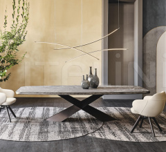 Стол обеденный Tyron Keramik Premium Стол обеденный Tyron Keramik Premium фабрика Cattelan Italia