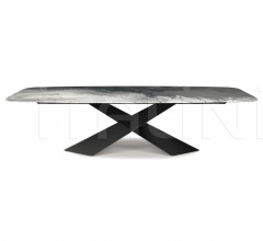Стол обеденный Tyron CrystalArt Стол обеденный Tyron CrystalArt фабрика Cattelan Italia