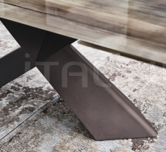 Стол обеденный Tyron CrystalArt Drive Стол обеденный Tyron CrystalArt Drive фабрика Cattelan Italia
