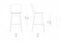 Барный стул SEELA ES323 Lapalma