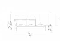 Модульный диван ADD OUTDOOR Lapalma
