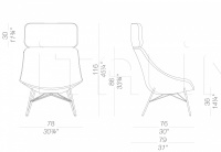 Кресло AUKI S112 Lapalma