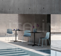 Итальянские Рестораны/Бары - Барный стол AUKI OUTDOOR H72 фабрика Lapalma