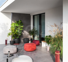 Итальянские Уличная мебель - Пуф KIPU OUTDOOR ED01 фабрика Lapalma