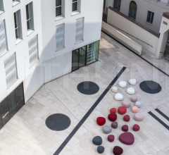 Итальянские Уличная мебель - Пуф KIPU OUTDOOR ED03 фабрика Lapalma