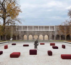 Итальянские Уличная мебель - Пуф PLUS OUTDOOR фабрика Lapalma