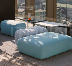 Итальянские Уличная мебель - Пуф PLUS OUTDOOR фабрика Lapalma