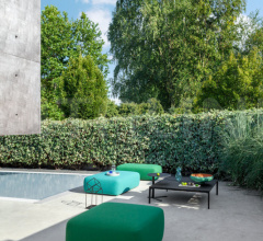 Итальянские Уличная мебель - Пуф PLUS OUTDOOR фабрика Lapalma