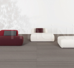 Итальянские Уличная мебель - Модульный диван PLUS OUTDOOR Island фабрика Lapalma