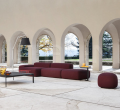 Итальянские Уличная мебель - Модульный диван PLUS OUTDOOR Island фабрика Lapalma