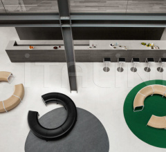 Итальянские Диваны - Система сидений ZA SYSTEM Round shape Итальянские Диваны - Система сидений ZA SYSTEM Round shape фабрика Lapalma