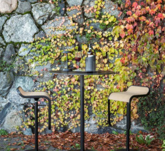 Итальянские Рестораны/Бары - Барный стул LEM OUTDOOR ES81 фабрика Lapalma