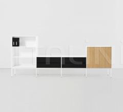 Итальянские Буфеты - Буфет-шкаф ADD S L - open + S - two drawers double + M - doors Итальянские Буфеты - Буфет-шкаф ADD S L - open + S - two drawers double + M - doors фабрика Lapalma