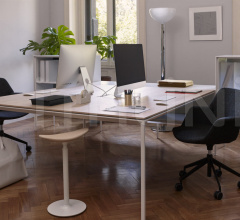 Итальянские Письменные столы - Письменный стол ADD SYSTEM L_shape фабрика Lapalma