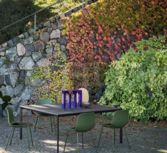 Итальянские Уличные столы - Стол обеденный ADD T Rectangle Итальянские Уличные столы - Стол обеденный ADD T Rectangle фабрика Lapalma