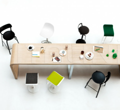 Итальянские Письменные столы - Письменный стол BRUNCH V_shape фабрика Lapalma