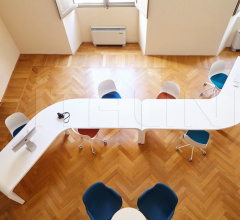 Итальянские Письменные столы - Письменный стол BRUNCH V_shape фабрика Lapalma