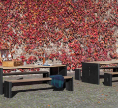 Итальянские Уличные столы - Стол обеденный PANCO EP191 Итальянские Уличные столы - Стол обеденный PANCO EP191 фабрика Lapalma