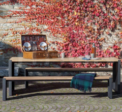 Итальянские Уличная мебель - Скамейка PANCO EP193 фабрика Lapalma