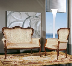 Кресло Filippo 0217P фабрика Seven Sedie