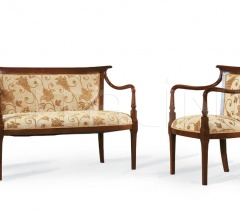 Кресло Aurora 0151P фабрика Seven Sedie