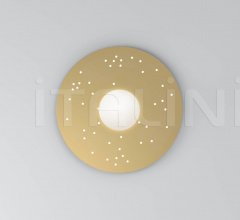 Настенный светильник Disc and Sphere Sliver Perforation Настенный светильник Disc and Sphere Sliver Perforation фабрика Atelier Areti