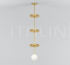 Подвесной светильник Discs stackt - discs Подвесной светильник Discs stackt - discs фабрика Atelier Areti