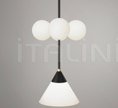 Подвесной светильник Axis Glass Cone and Globes Подвесной светильник Axis Glass Cone and Globes фабрика Atelier Areti