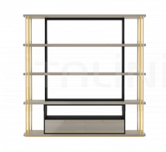 Итальянские Стеллажи - Книжный стеллаж DHAKA фабрика Frato