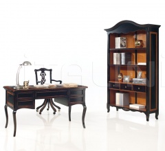 Итальянские Стеллажи - Книжный стеллаж Morgan 00LB05 фабрика Seven Sedie