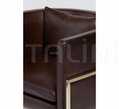 Стул с подлокотниками Julius Leather Chair Стул с подлокотниками Julius Leather Chair фабрика Duistt