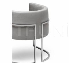 Стул с подлокотниками Julius Stainless Steel Chair Стул с подлокотниками Julius Stainless Steel Chair фабрика Duistt