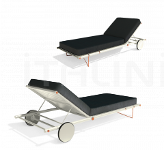 Итальянские Уличные шезлонги - Шезлонг NOA SUN BED Итальянские Уличные шезлонги - Шезлонг NOA SUN BED фабрика Essential Home