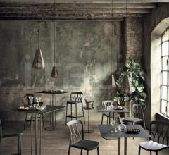 Барный стол RAIL LOW Барный стол RAIL LOW фабрика Bontempi Casa