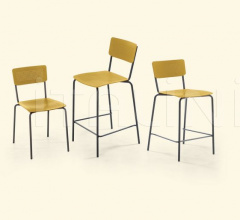 Итальянские Рестораны/Бары - Барный стул COLLEGE Итальянские Рестораны/Бары - Барный стул COLLEGE фабрика Bontempi Ingenia Casa