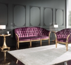 Итальянские Диваны - Трехместный диван Augusto 9508E Итальянские Диваны - Трехместный диван Augusto 9508E фабрика Seven Sedie