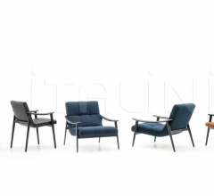 Итальянские Гостиная - Кресло Fynn фабрика Minotti
